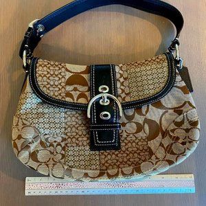 Coach Jacquard Shoulder Bag